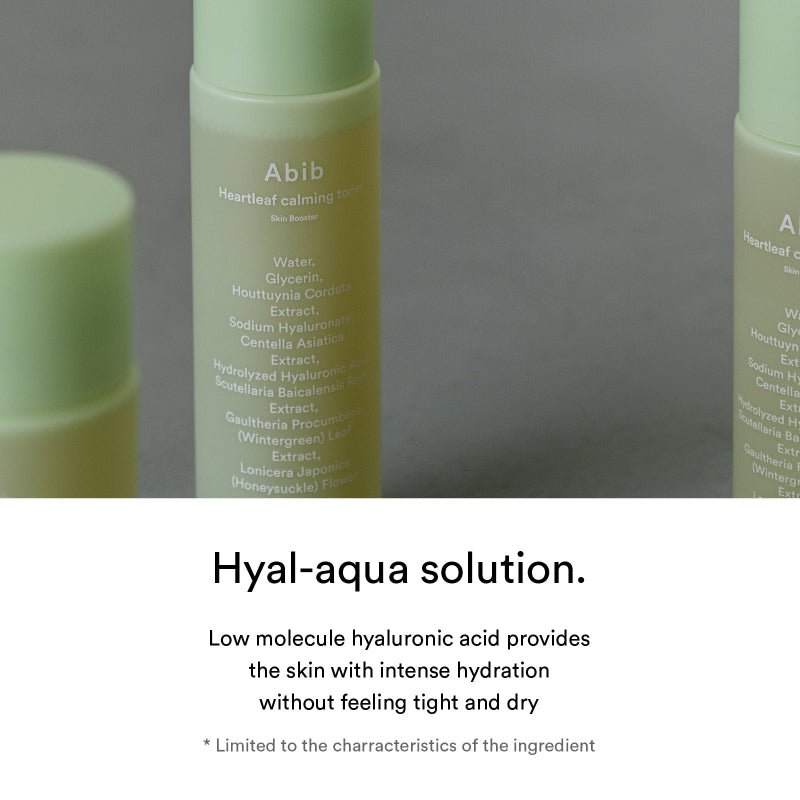 Abib : Heartleaf Calming Toner Skin Booster