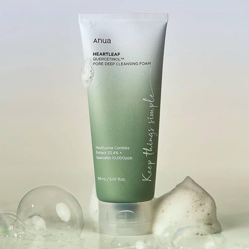 ANUA - Heartleaf Quercetinol Pore Deep Cleansing Foam - PIBU íŒë¶
