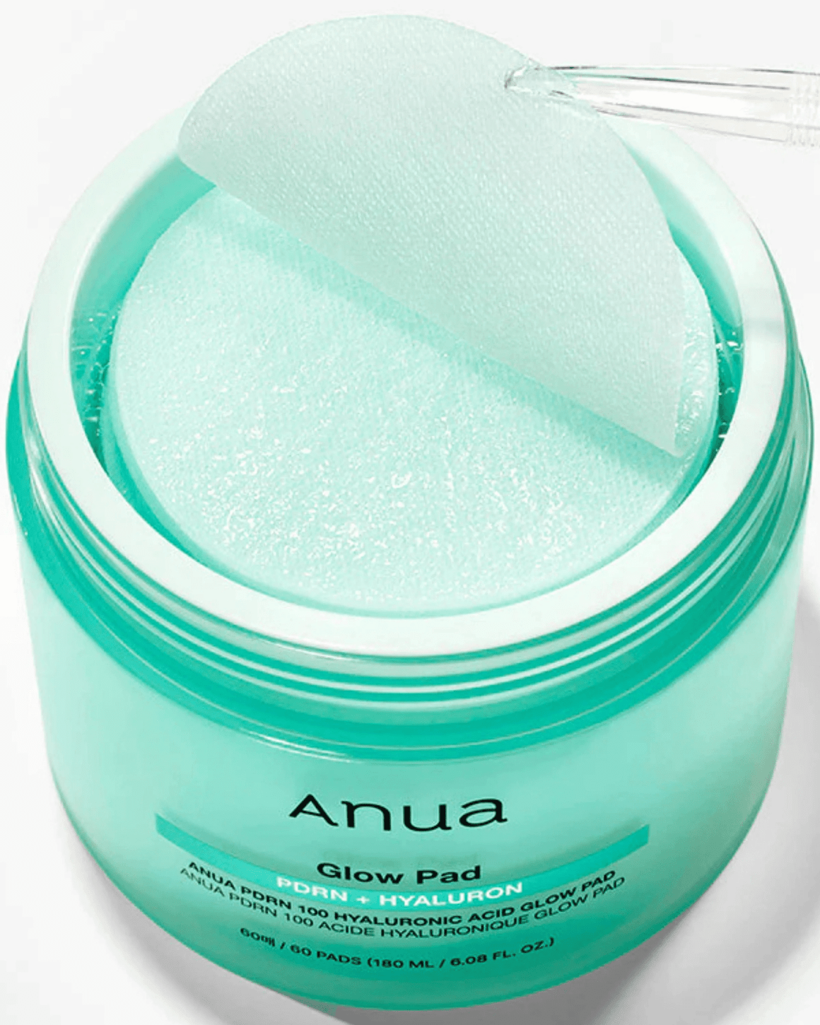 ANUA - PDRN 100 Hyaluronic Acid Glow Pad - 60 pcs - PIBUKARE