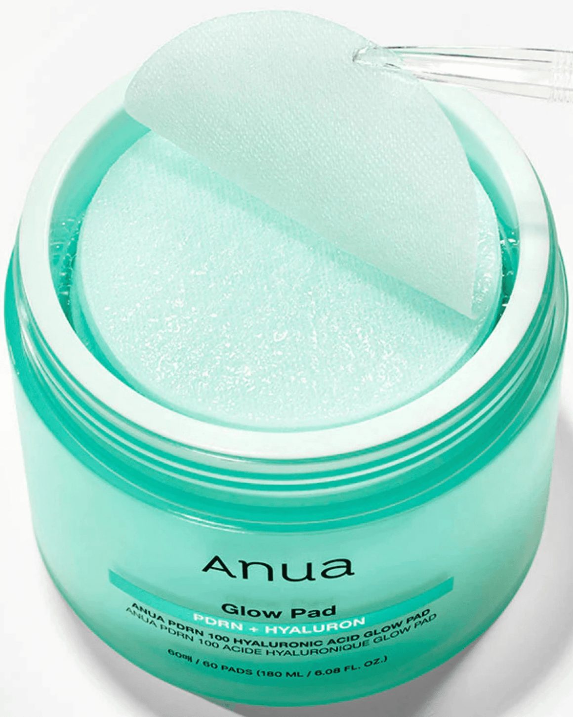 ANUA - PDRN 100 Hyaluronic Acid Glow Pad - 60 pcs - PIBUKARE