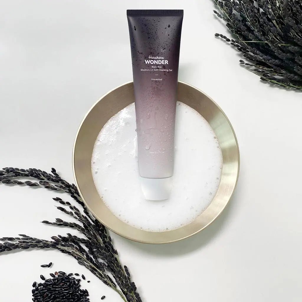 Haruharu WONDER - Black Rice Moisture 5.5 Soft Cleansing Gel - PIBU íŒë¶