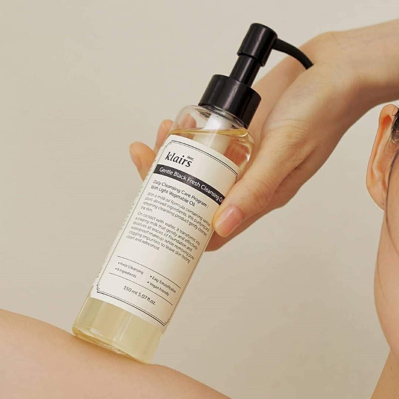 Klairs : Gentle Black Fresh Cleansing Oil