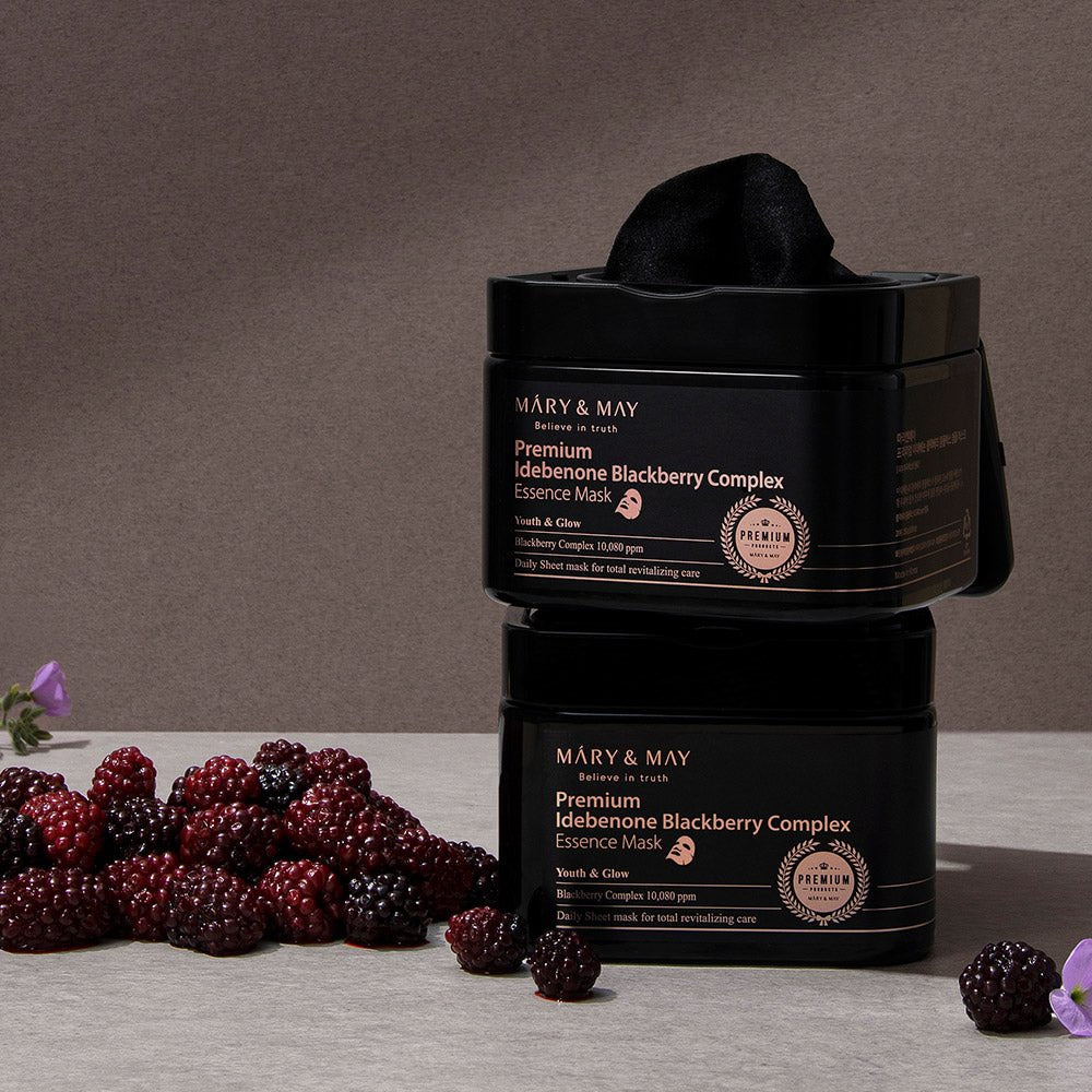 Mary and May : Mary&May Premium Idebenone Blackberry Complex Essence Mask