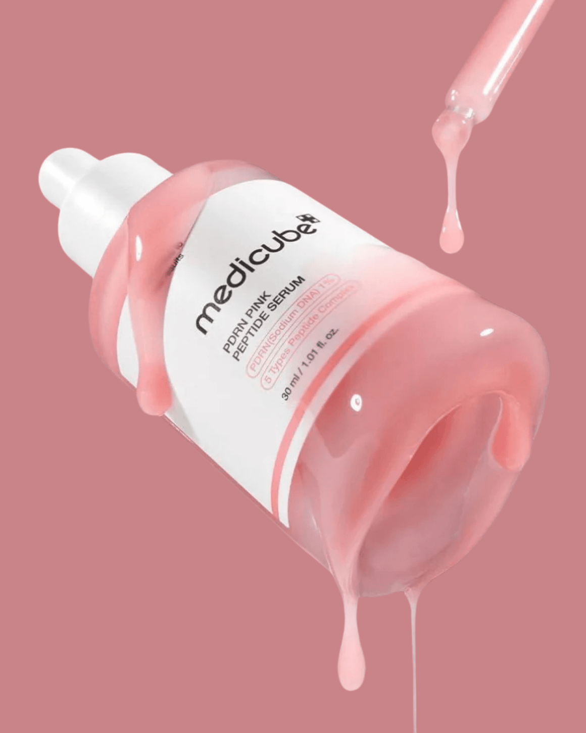 MEDICUBE - PDRN Pink Peptide Serum - 30ml - PIBUKARE