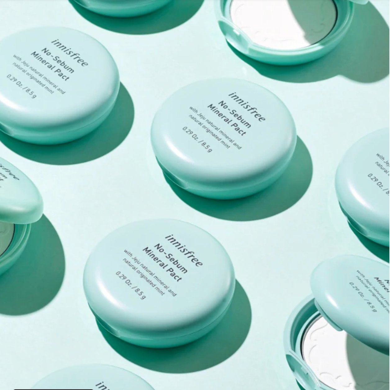 No sebum Mineral pact - Poudre de retouche compacte - PIBU 피부