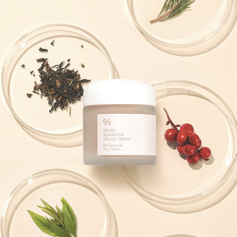Vegan Kombucha Tea Gel Cream - PIBU 피부