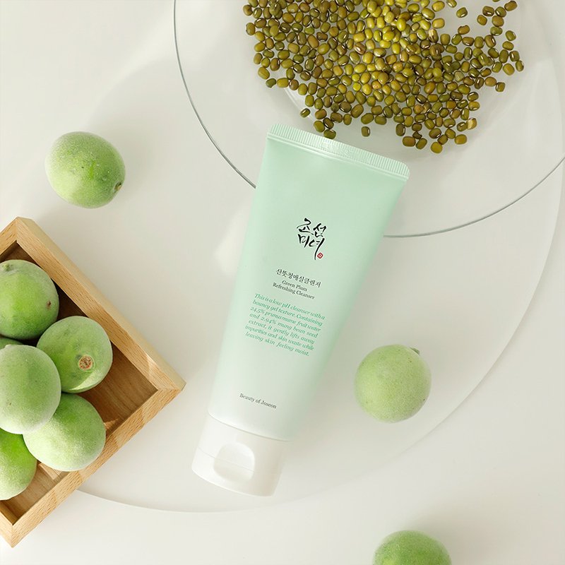 BEAUTY OF JOSEON - Green Plum Refreshing Cleanser - 100 ml - PIBU íŒë¶