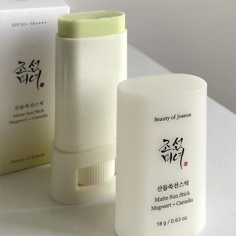 BEAUTY OF JOSEON - Matte Sun Stick Mugwort + Camelia - 18g - PIBU 피부