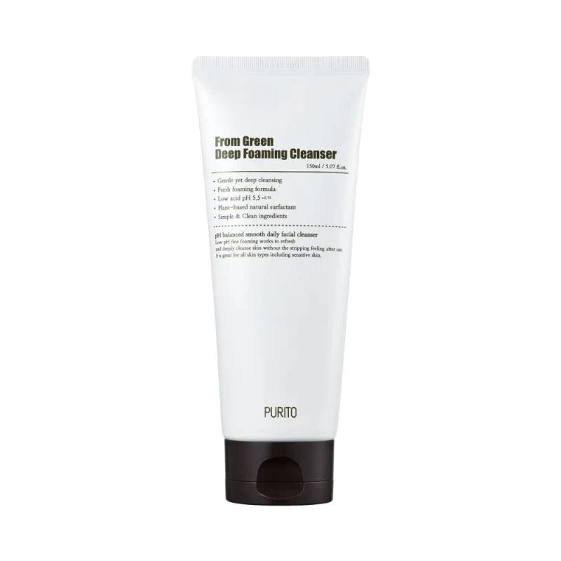 PURITO - From Green Deep Foaming Cleanser - 200 ml - PIBU íŒë¶