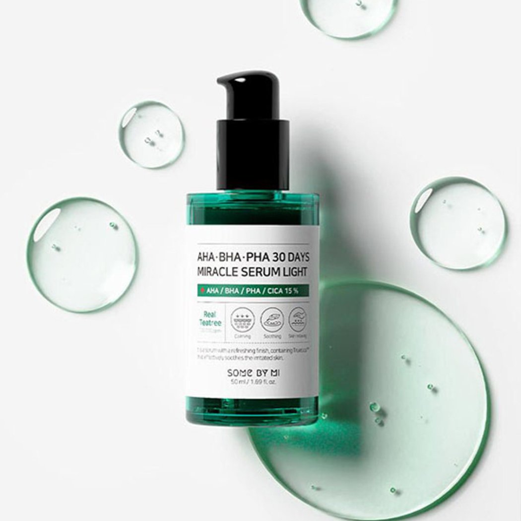 SOME BY MI - AHA, BHA, PHA, 30 Days Miracle Serum Light Version - 50 ml - PIBU 피부