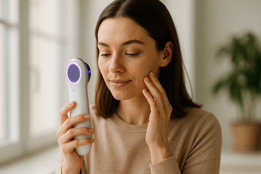 Explorer Les Pores : Technologie De Soins Connectés Pour Une Peau Éclatante