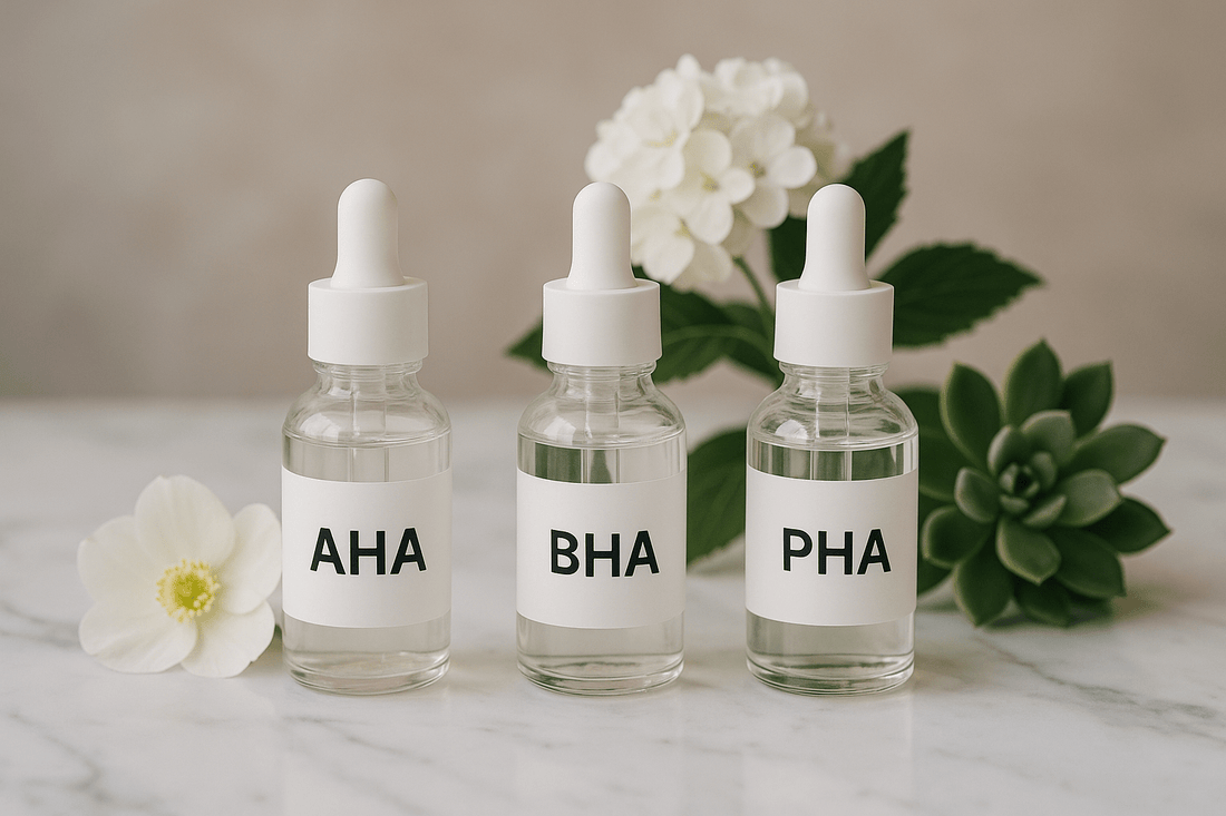 Guide Des Exfoliants Chimiques Coréens : AHA, BHA, PHA Pour Une Peau Éclatante Et Saine - PIBUKARE