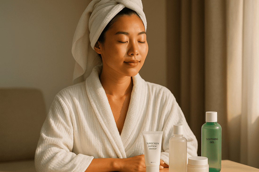 Une Routine Coréenne Bienveillante Après Une Exposition Solaire : Protéger Et Réparer Votre Peau - PIBUKARE