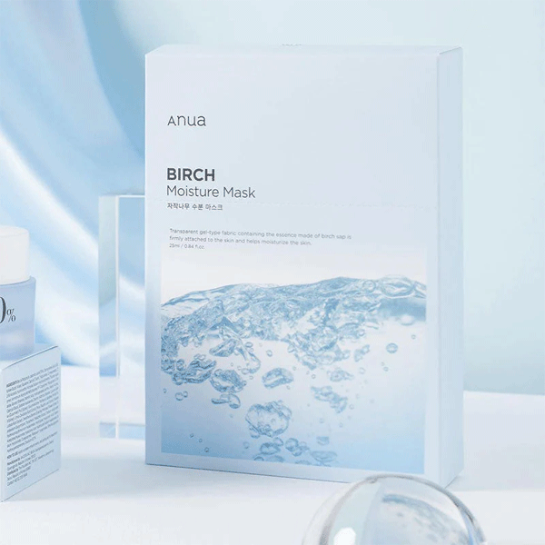 ANUA - Birch Moisture Mask Set - 10 masques - visuel 3