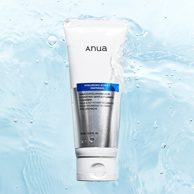 ANUA - 8 Hyaluronic Acid Hydrating Gentle Foaming Cleanser - 150ml - visuel 2