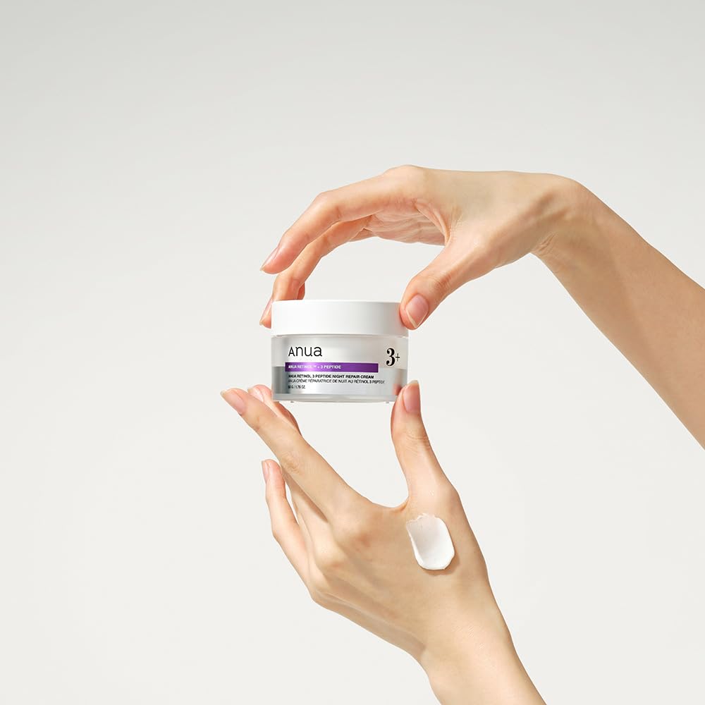 ANUA - Retinol 3 Peptide Night Repair Cream - 50g - visuel 2