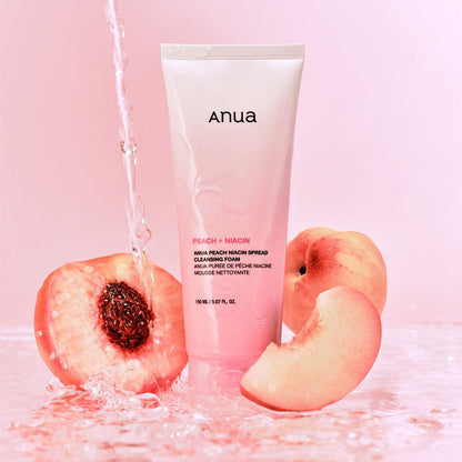 ANUA - Peach Niacin Spread Cleansing Foam - 150ml - visuel 2