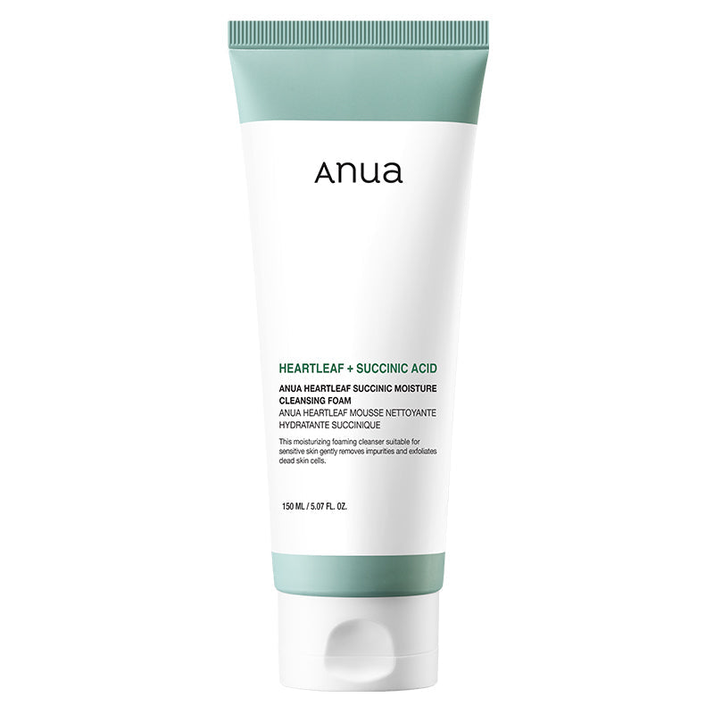 ANUA - Heartleaf Succinic Moisture Cleansing Foam - 150ml
