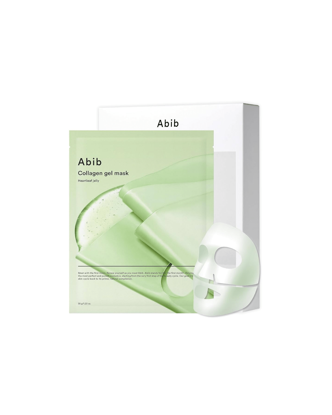 ABIB - Collagen Gel Mask Heartleaf Jelly - 1 pcs - PIBUKARE