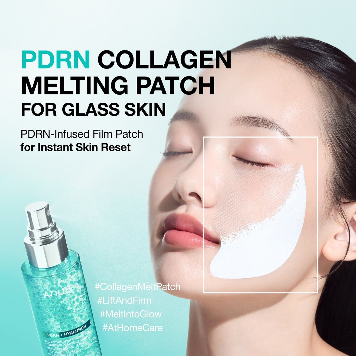 Anua - PDRN Collagen Melting Patch For Glass Skin - 4 patchs