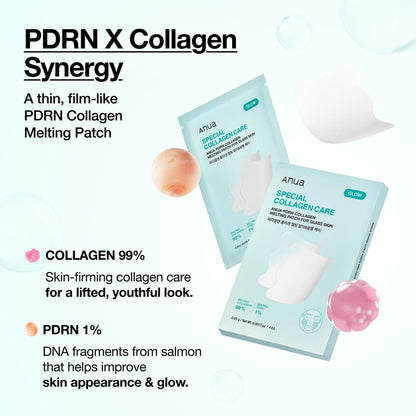 Anua - PDRN Collagen Melting Patch For Glass Skin - 4 patchs