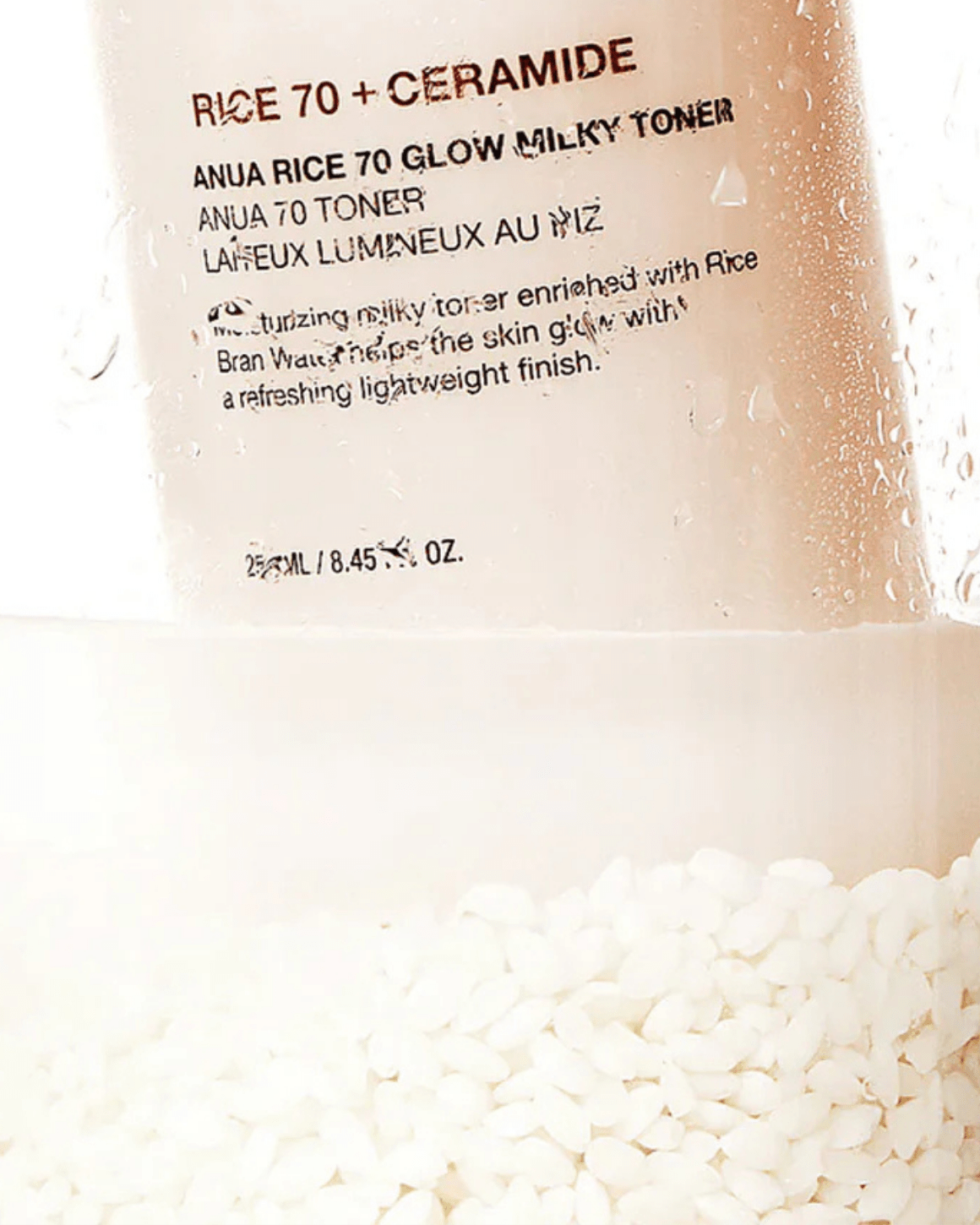 ANUA - Rice 70 Glow Milky Toner - 250ml - PIBUKARE
