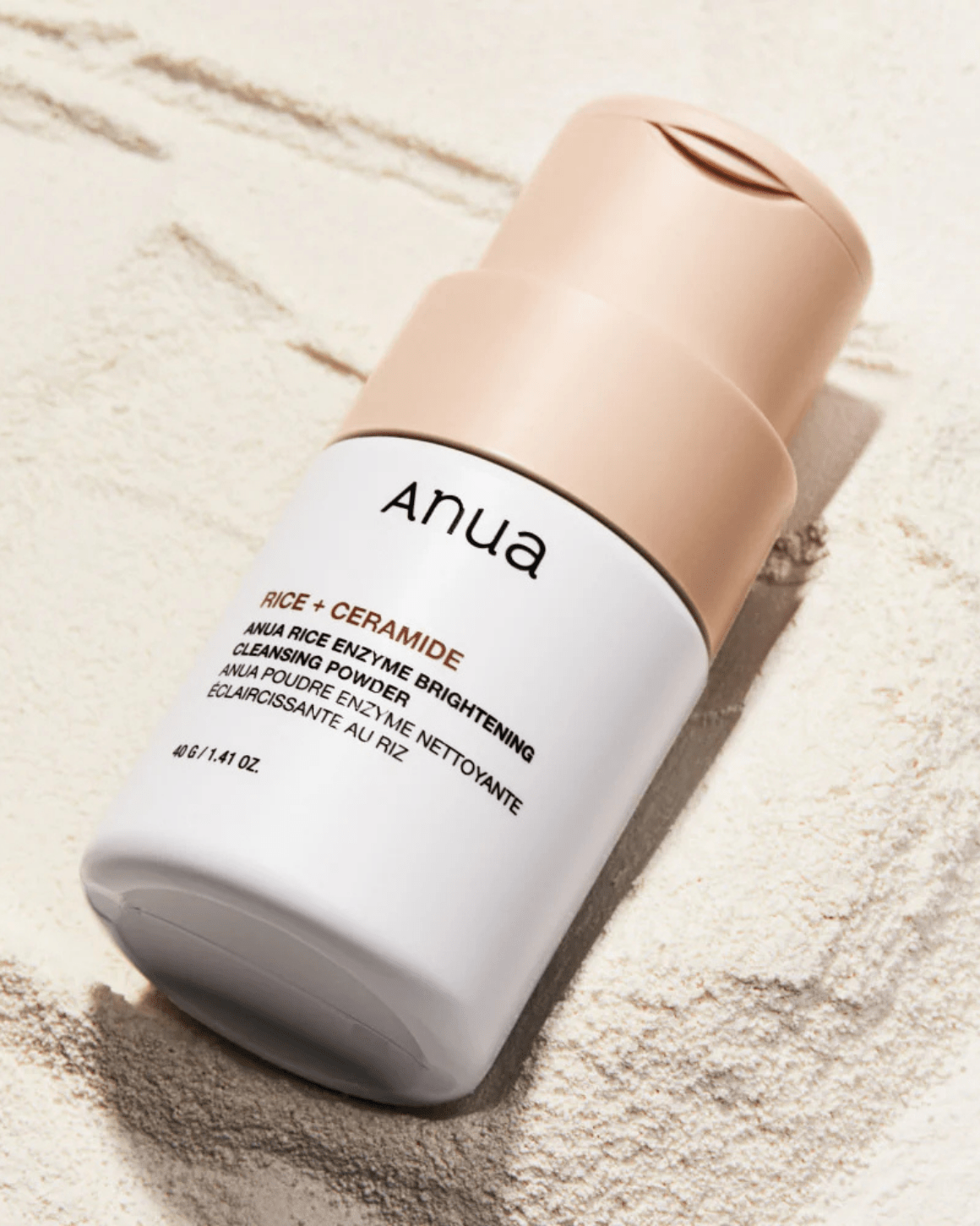 ANUA - Rice Enzyme Brightening Cleansing Powder - 40g - PIBUKARE