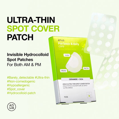 Anua - Ultra-Thin Spot Cover Patch - 17 patchs