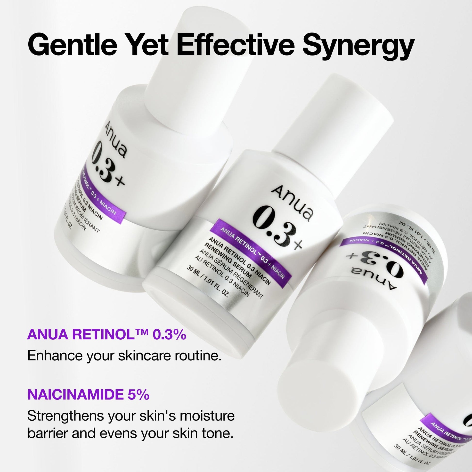 ANUA - Retinol 0.3% + Niacin Renewing Serum - 30ml - visuel 3