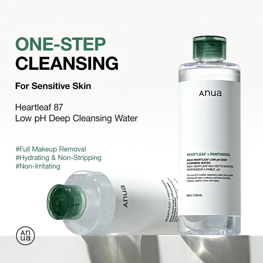 ANUA - Heartleaf Low pH Deep Cleansing Water - 500ml - visuel 2