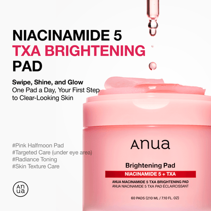 ANUA - Niacinamide 5 TXA Brightening Pad - 60 pads - visuel 2