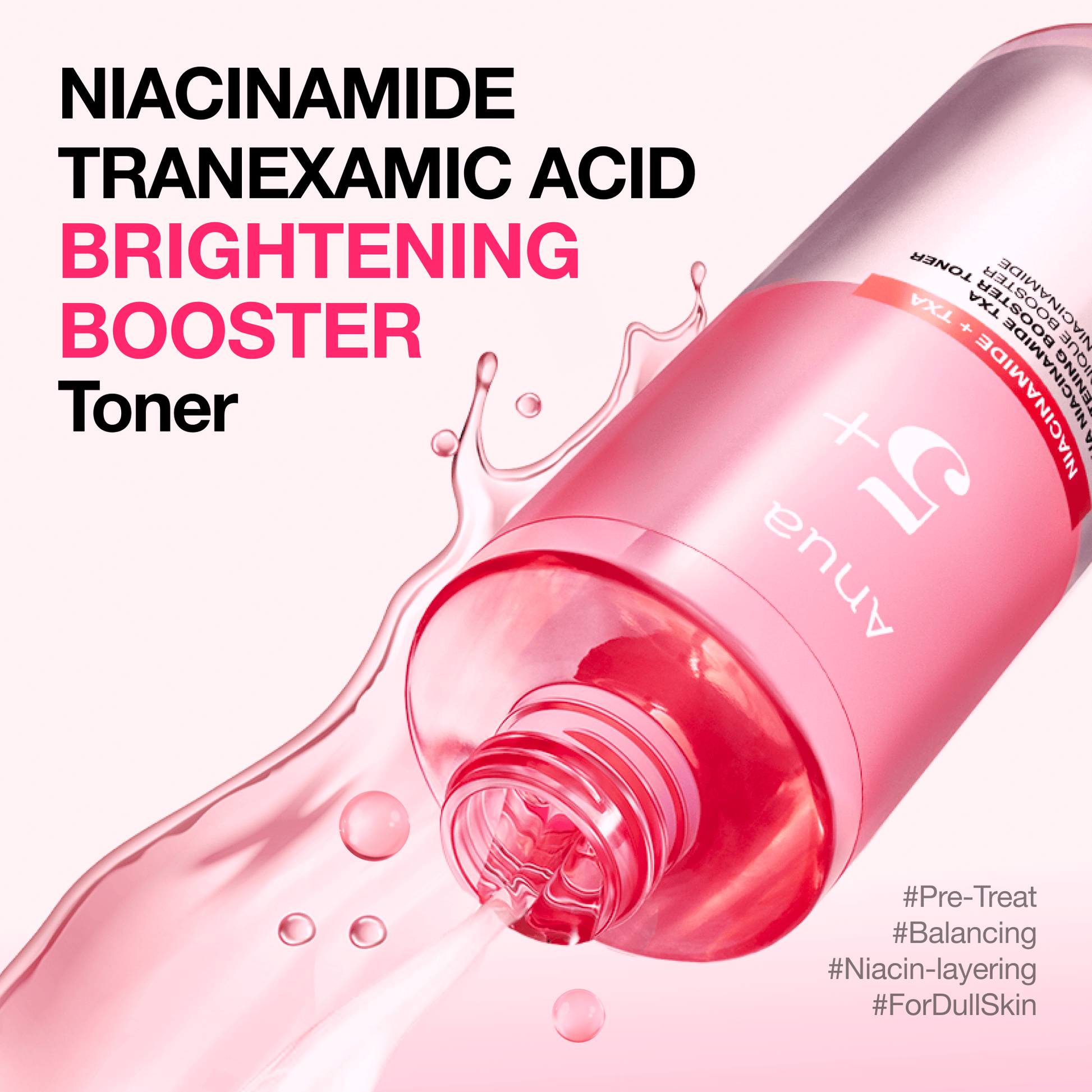 ANUA - Niacinamide 5 TXA Brightening Booster Toner - 250ml - visuel 2