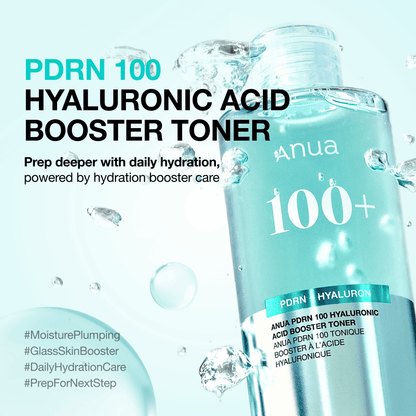 ANUA - PDRN 100 Hyaluronic Acid Booster Toner - 250ml - visuel 2