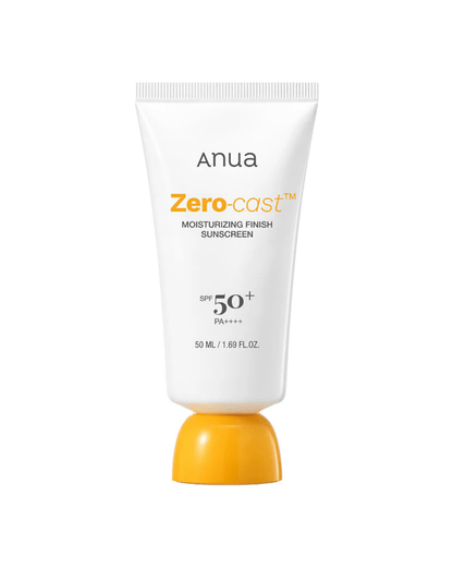 ANUA - Zero - Cast Moisturizing Finish Sunscreen - 50ml - PIBUKARE