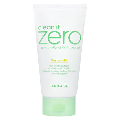 Banila Co : Clean It Zero Pore Clarifying Foam Cleanser