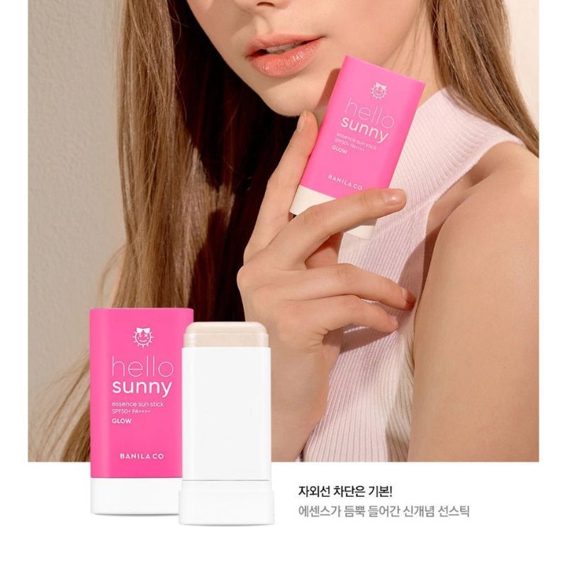 Banila Co : Hello Sunny Essence Sun Stick SPF50+ PA++++ Glow