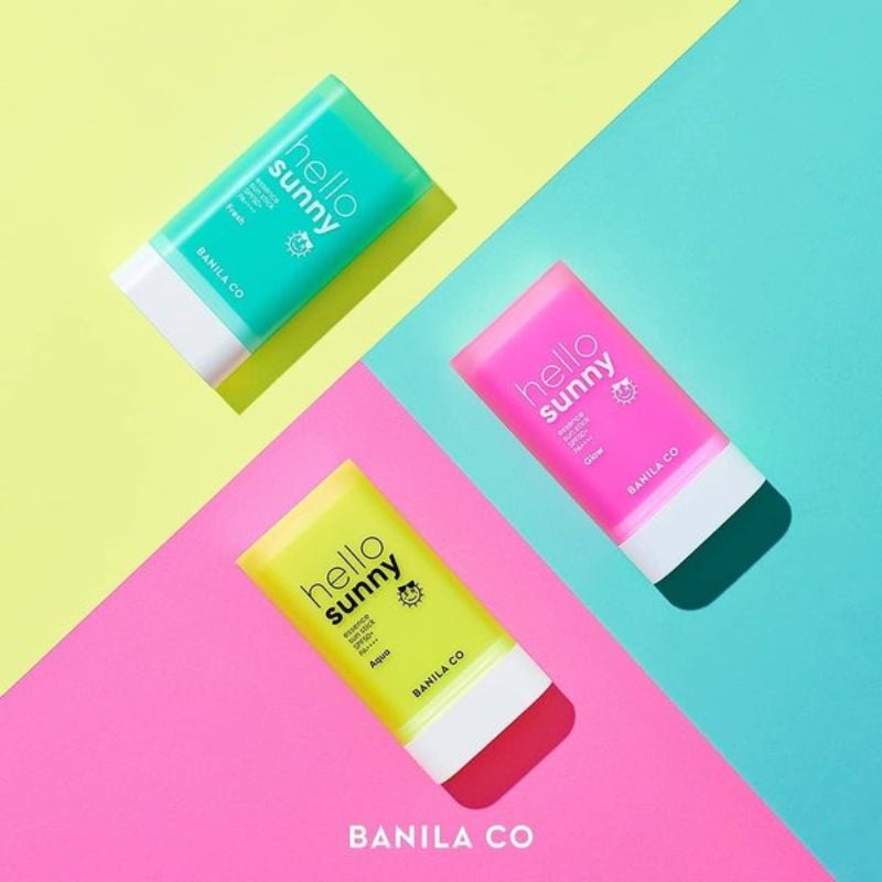 Banila Co : Hello Sunny Essence Sun Stick SPF50+ PA++++ Glow