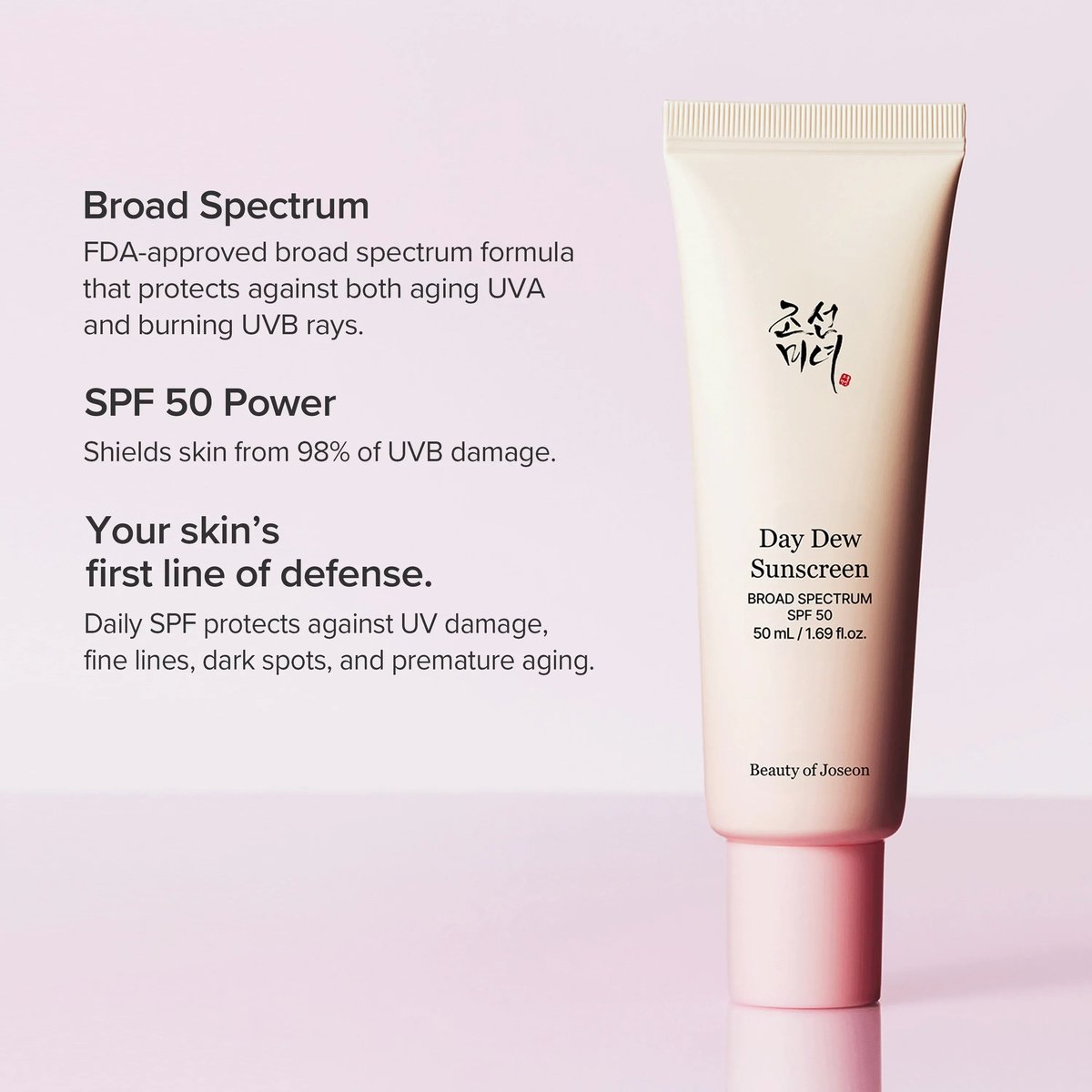 Beauty of Joseon : Day Dew Sunscreen SPF 50+ - 50 ml