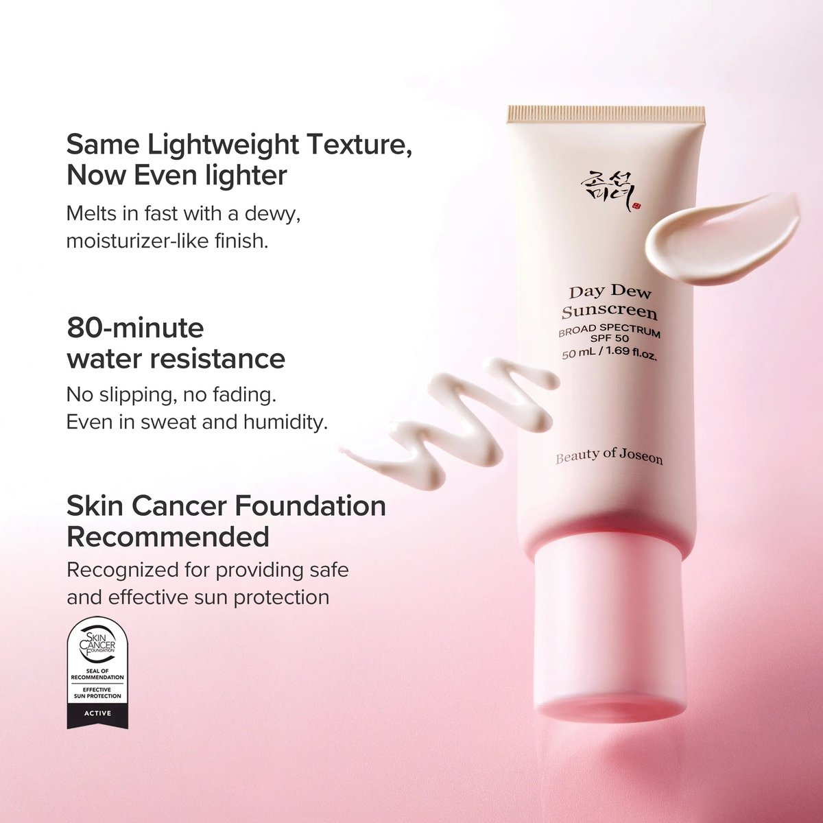 Beauty of Joseon : Day Dew Sunscreen SPF 50+ - 50 ml