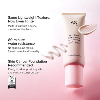 Beauty of Joseon : Day Dew Sunscreen SPF 50+ - 50 ml