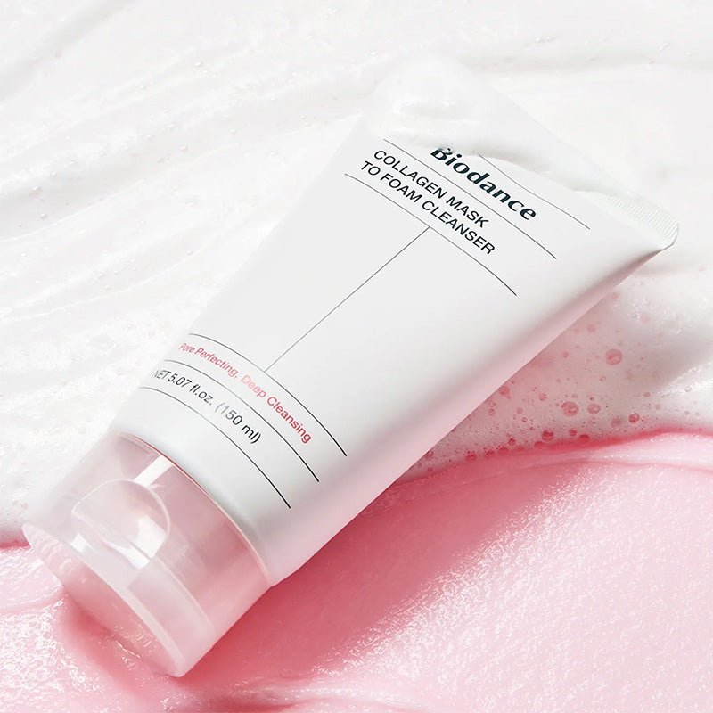 Biodance : Collagen Mask To Foam Cleanser
