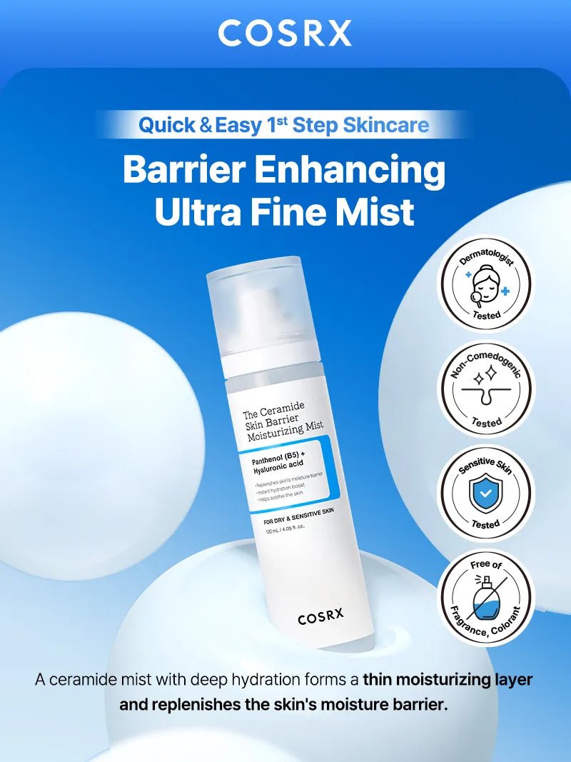 COSRX : The Ceramide Skin Barrier Moisturizing Mist