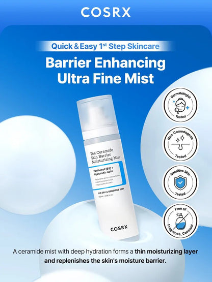 COSRX : The Ceramide Skin Barrier Moisturizing Mist