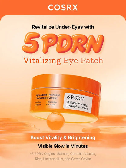 COSRX : COSRX 5 PDRN Collagen Vitalizing Hydrogel Eye Patch