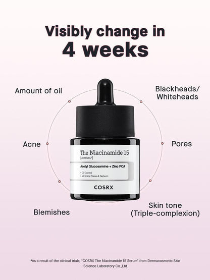 COSRX : The Niacinamide 15 Serum