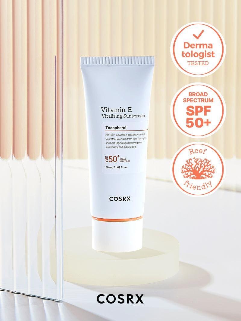 COSRX : Vitamin E Vitalizing Sunscreen SPF 50+