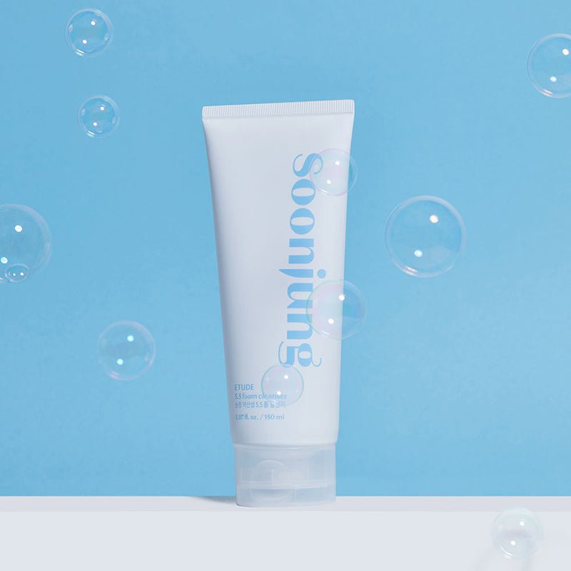 Etude : Soon Jung ph 5.5 Foam Cleanser