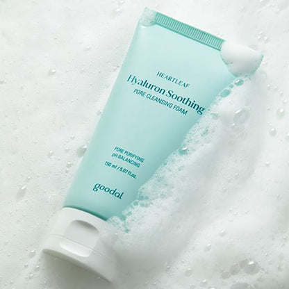 Goodal : Heartleaf Hyaluron Soothing Pore Cleansing Foam