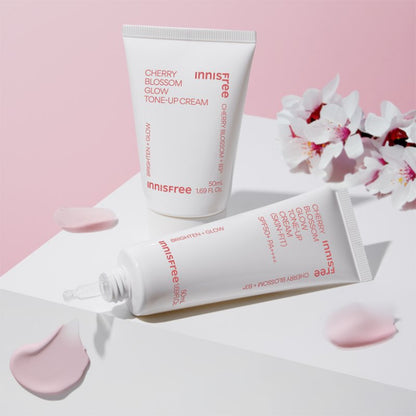 Innisfree : Cherry Blossom Glow Tone-Up Cream