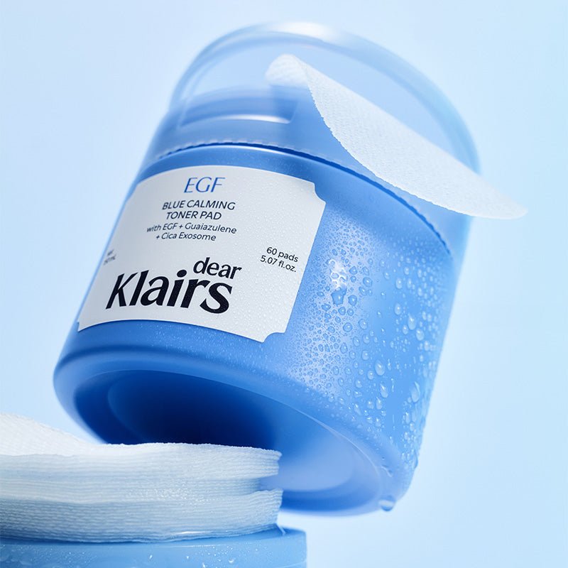 Klairs : EGF Blue Calming Toner Pad